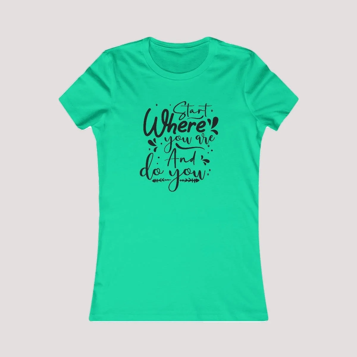 100% Cotton Feminine Fit Tee