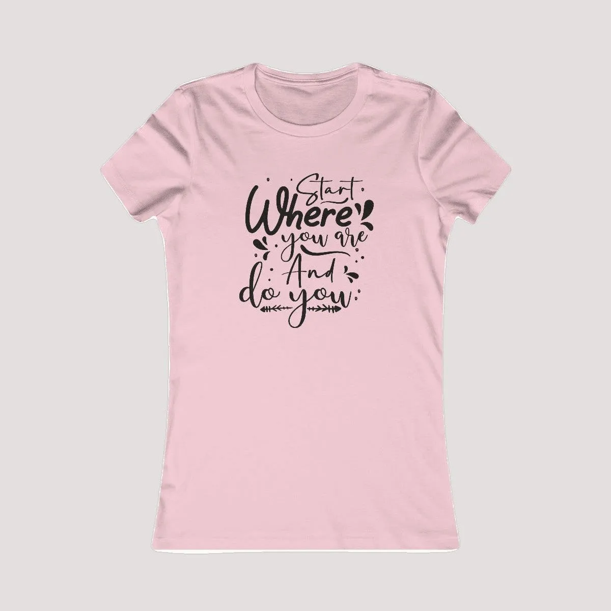 100% Cotton Feminine Fit Tee