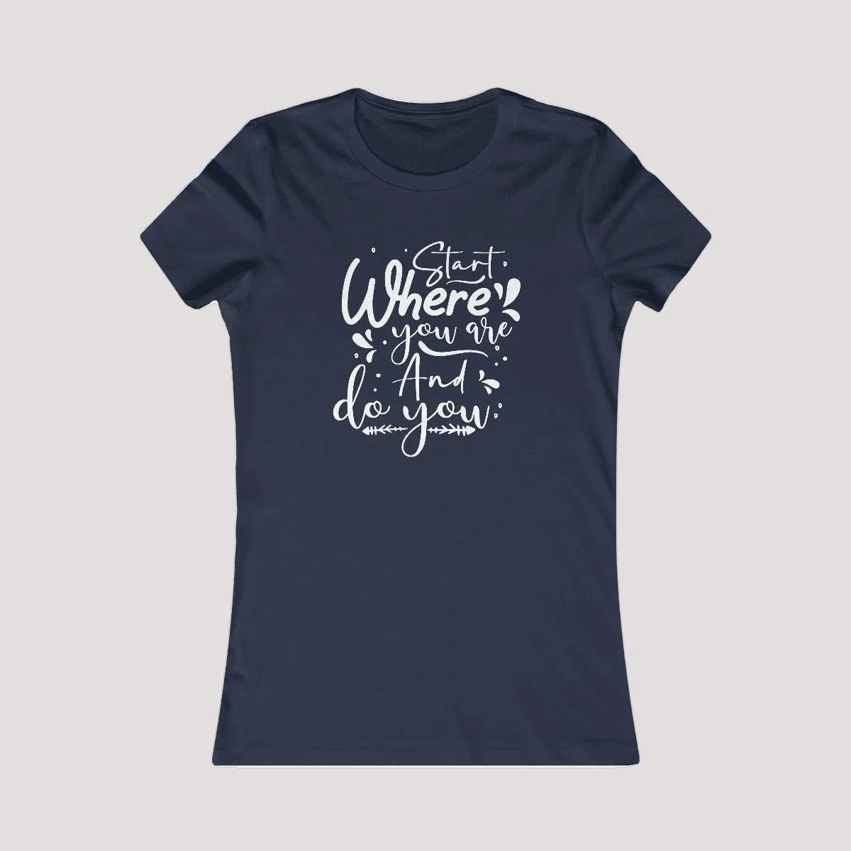 100% Cotton Feminine Fit Tee