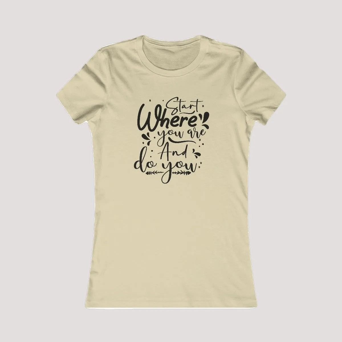 100% Cotton Feminine Fit Tee