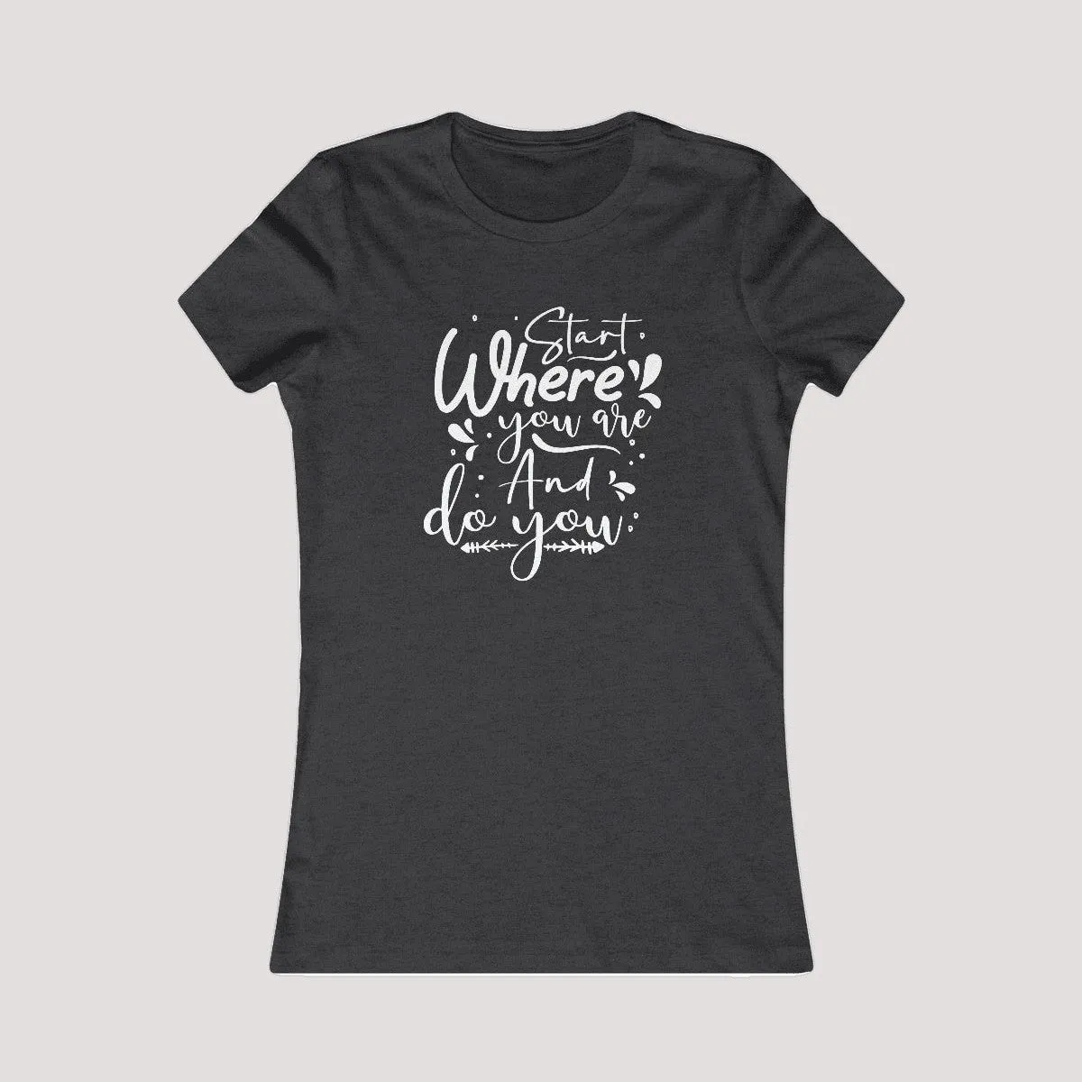 100% Cotton Feminine Fit Tee