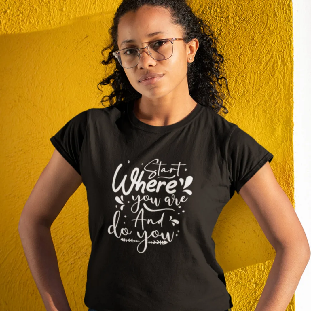 100% Cotton Feminine Fit Tee