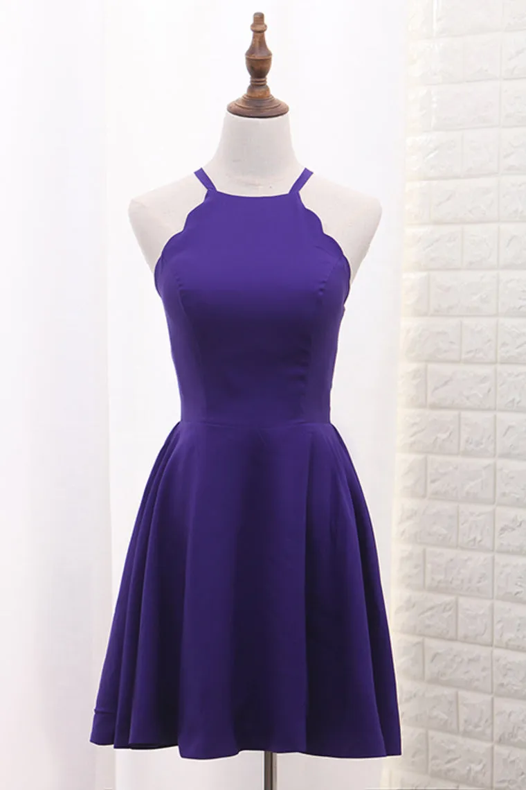2024 A Line Cocktail Dresses Spaghetti Straps  Short/Mini