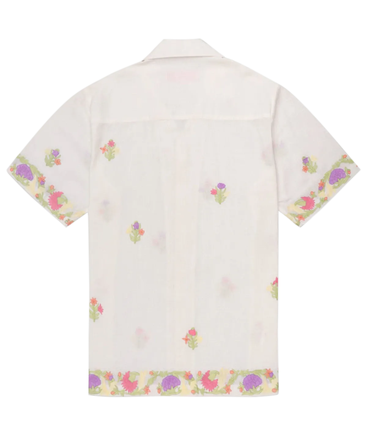 Aari Shirt in White Floral