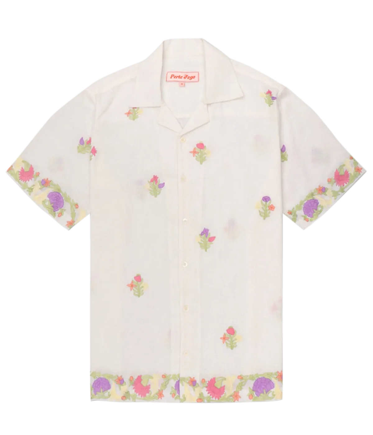 Aari Shirt in White Floral