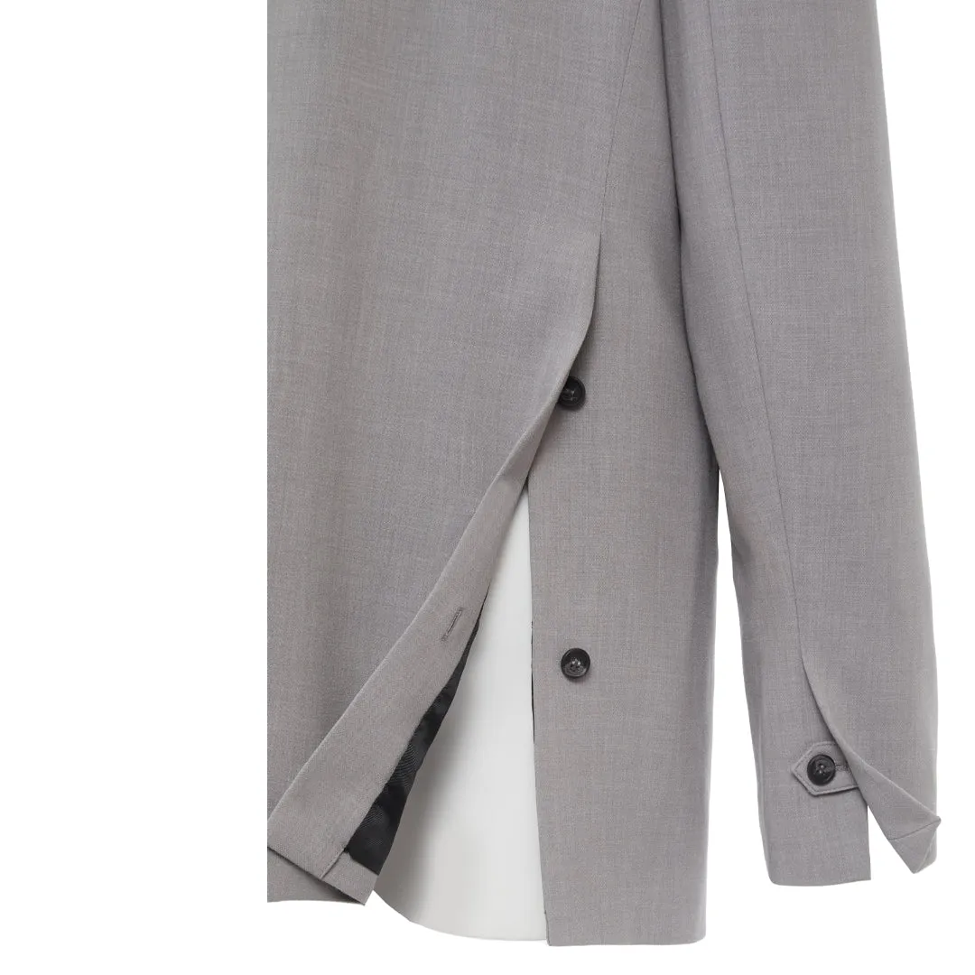 ABLIA BLAZER SILVER GRAY