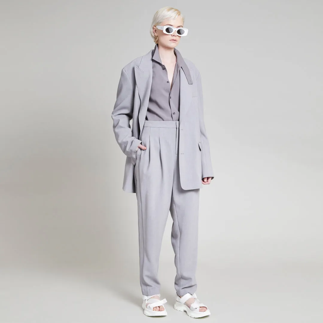 ABLIA BLAZER SILVER GRAY