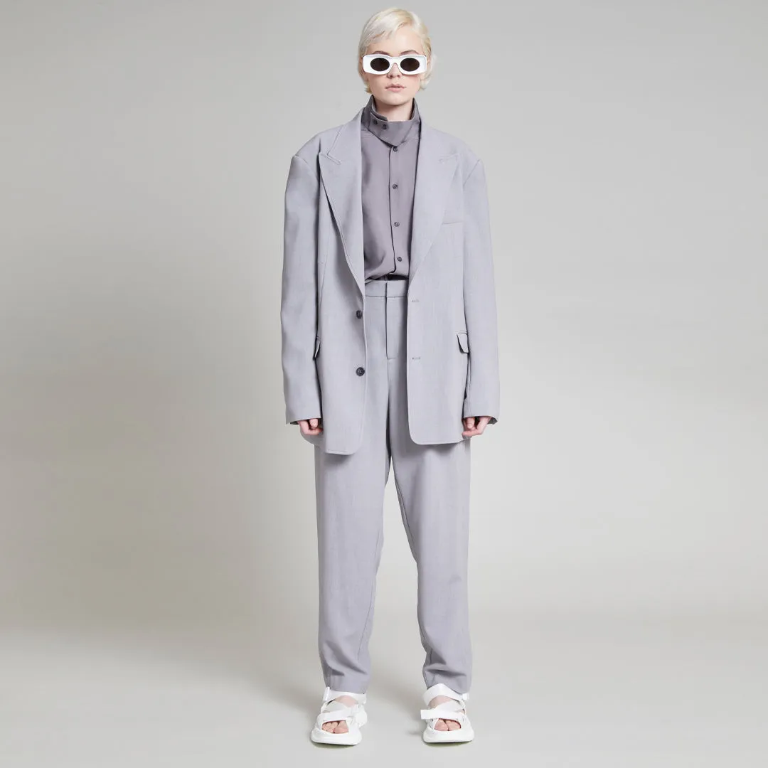 ABLIA BLAZER SILVER GRAY