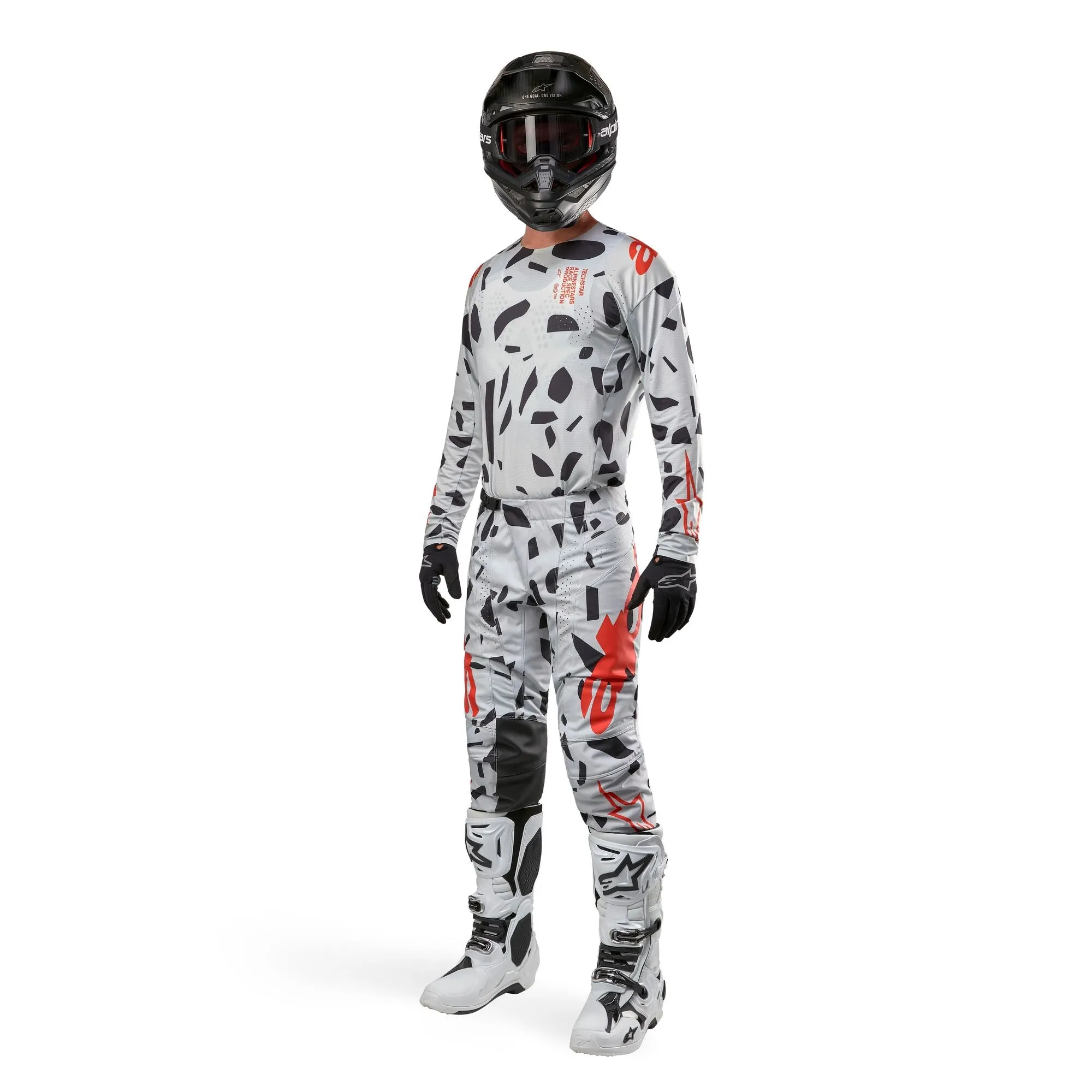 Alpinestars Techstar Rantera Haze Gray Camo Combo