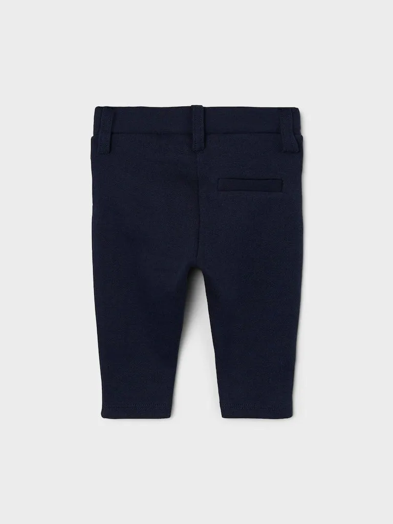 Baby Boy Soft Trousers - Navy Blue