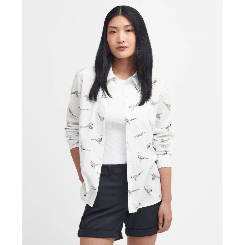 Barbour Safari Ladies Shirt - Pheasant Print