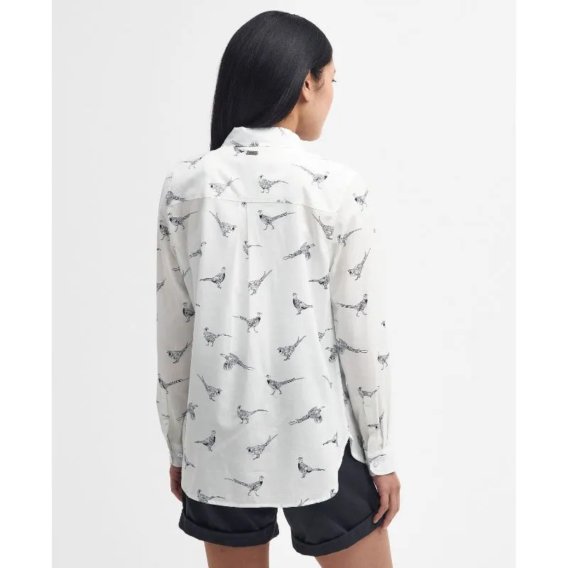Barbour Safari Ladies Shirt - Pheasant Print