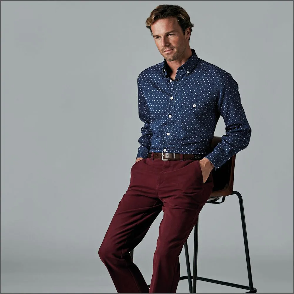 Brook Taverner Berry Kerswell Moleskin Trousers==