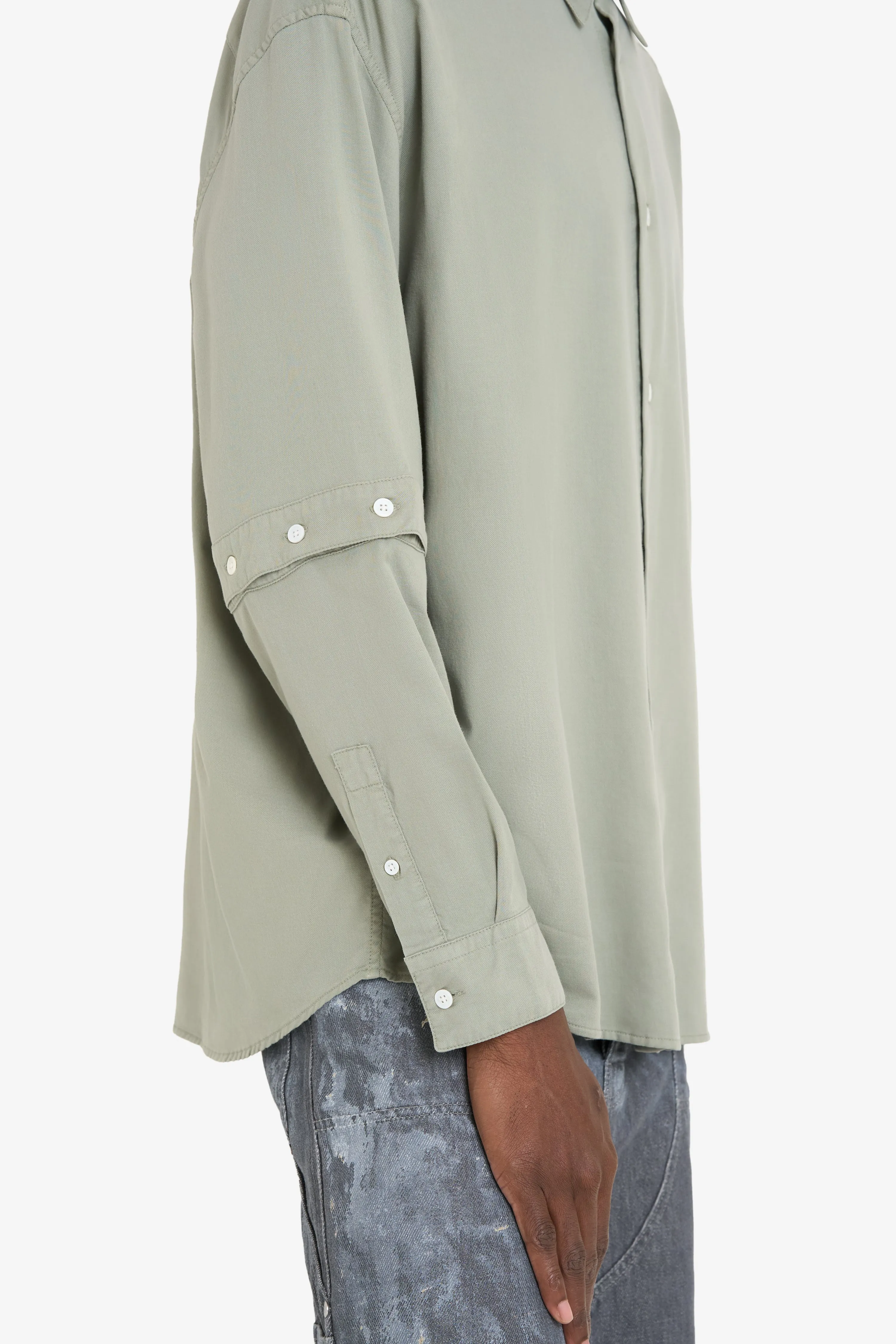 BUTTONED SLEEVE SHIRT