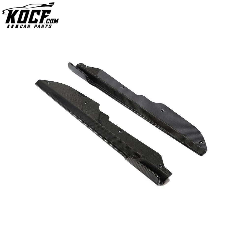 Carbon Fiber C8 Side Skirts for Chevy Corvette C8 2-Door Targa Top Coupe 2020-2021