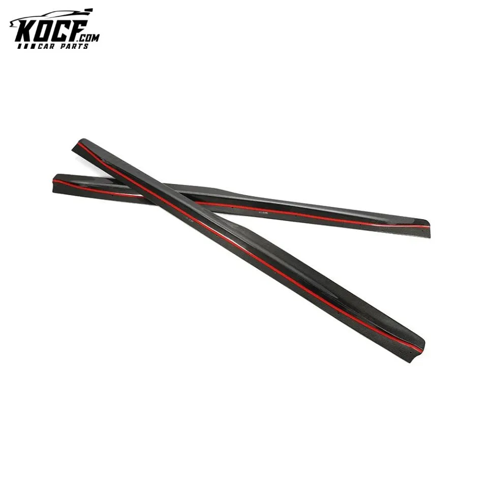 Carbon Fiber F8x M3 M4 Side Skirts Lip for BMW F82 F83 M4 F80 M3 2015- 2019