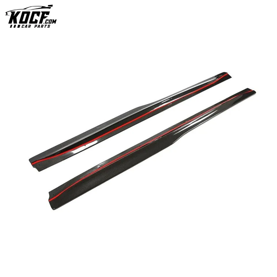 Carbon Fiber F8x M3 M4 Side Skirts Lip for BMW F82 F83 M4 F80 M3 2015- 2019