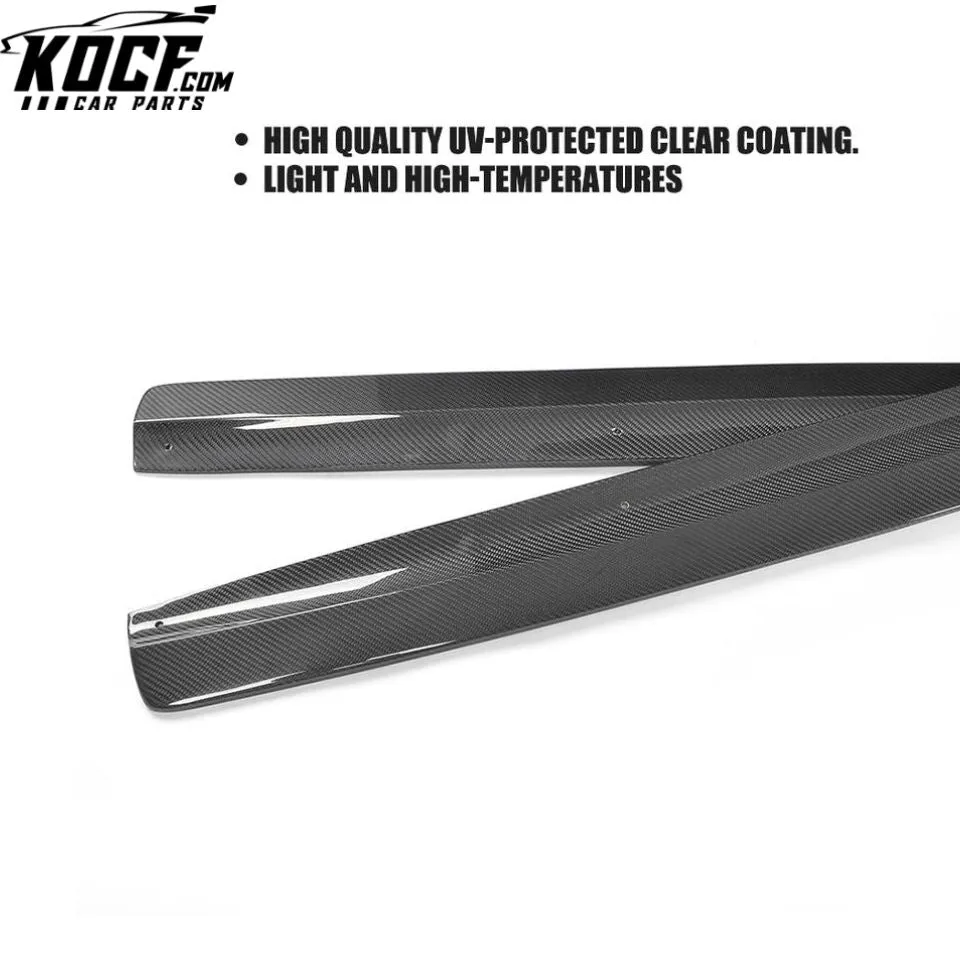 Carbon Fiber Side Skirt for Volkswagen Scirocco R GTS 09-16