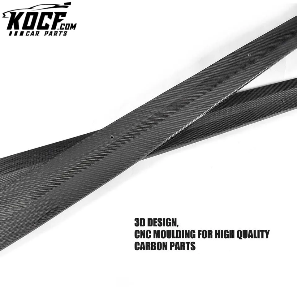 Carbon Fiber Side Skirt for Volkswagen Scirocco R GTS 09-16