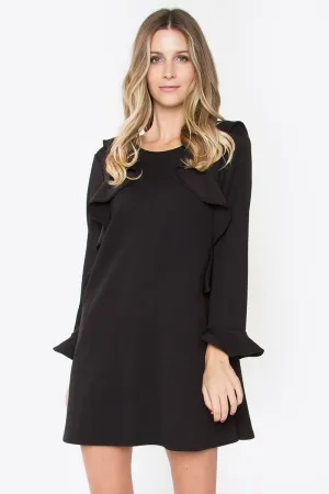 Casper Ruffle Knit Dress