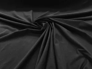 Charcoal Gray 58/60" Wide Cotton Jersey Spandex Knit Blend 95% Cotton 5 percent Spandex/Stretch Fabric/Costume