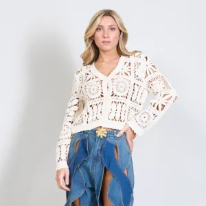 Chunky crochet cardigan wholesale Chunky crochet cardigan wholesale