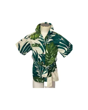 Coradorables GIRLS MONSTERA S/S Cinched Waist Top