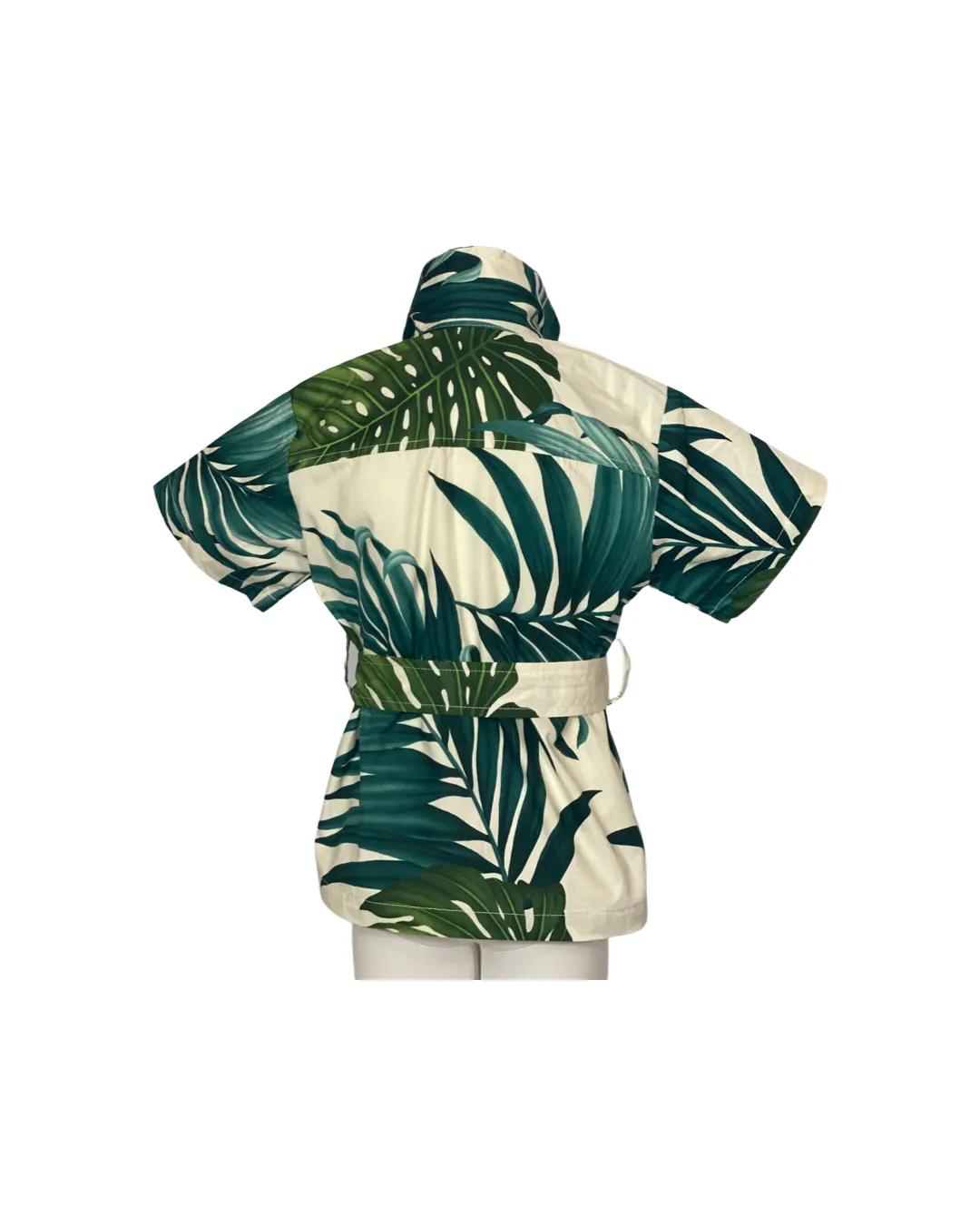 Coradorables GIRLS MONSTERA S/S Cinched Waist Top