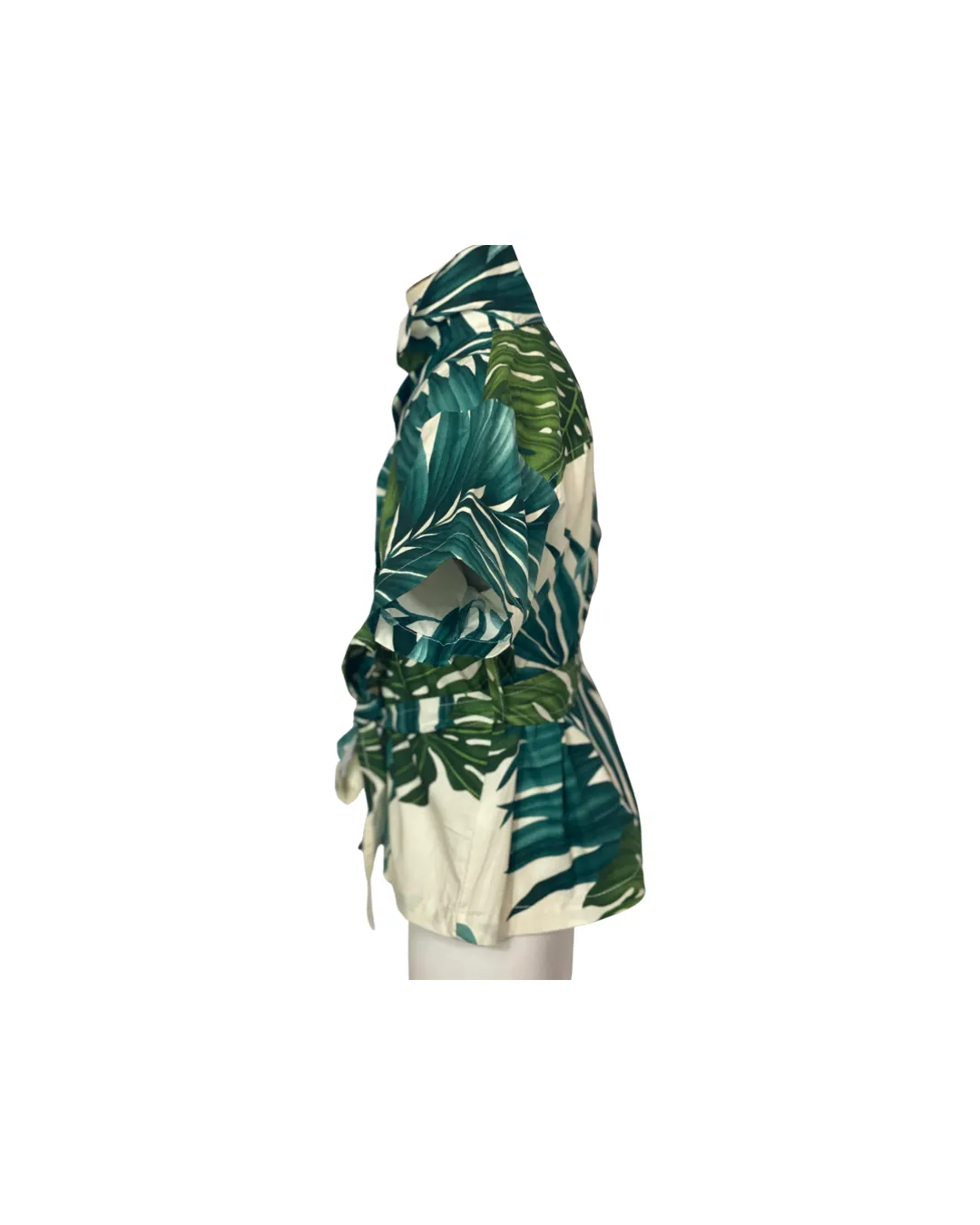 Coradorables GIRLS MONSTERA S/S Cinched Waist Top