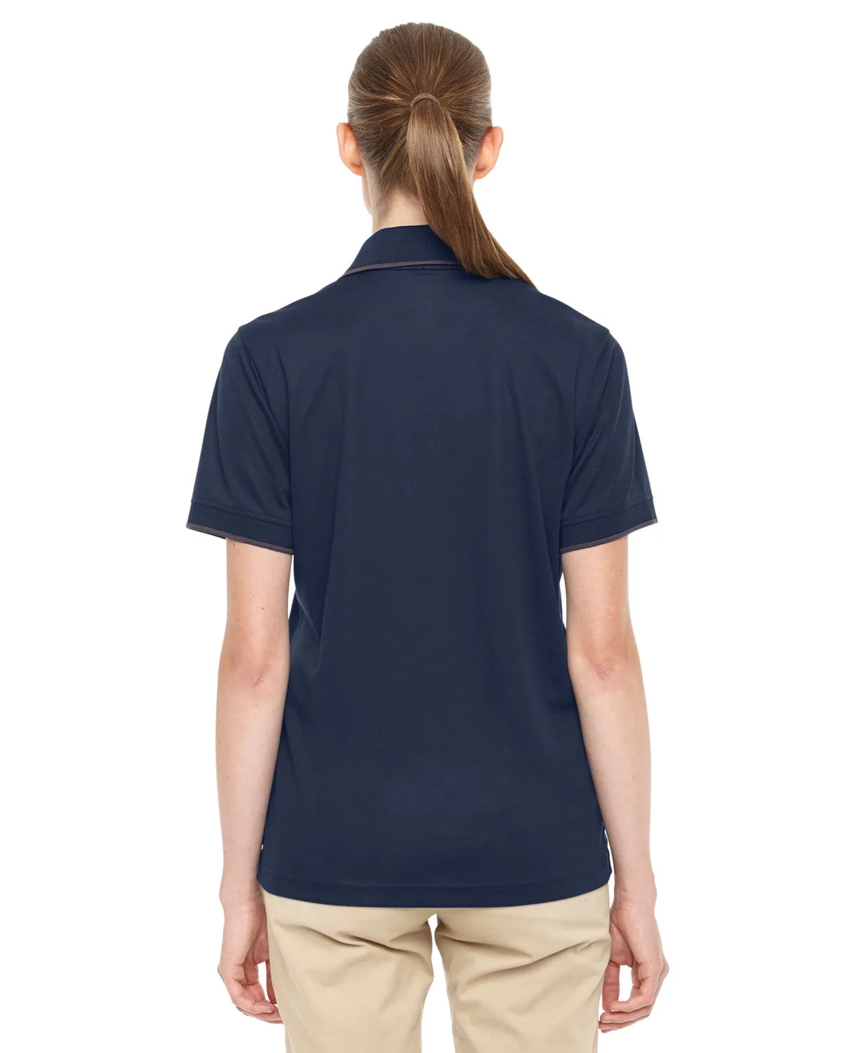CORE365 Ladies' Motive Performance Piqué Polo with Tipped Collar
