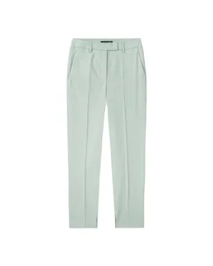 Cotton Stretch Tapered Cropped Pant