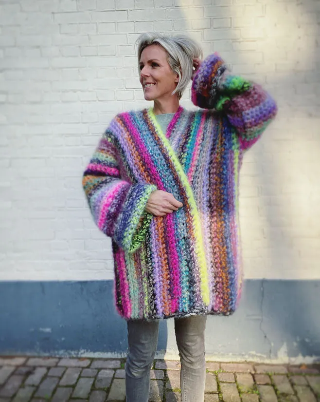 Crochet kit - Kimono Coat No.15 - beginner (ENG-NL)