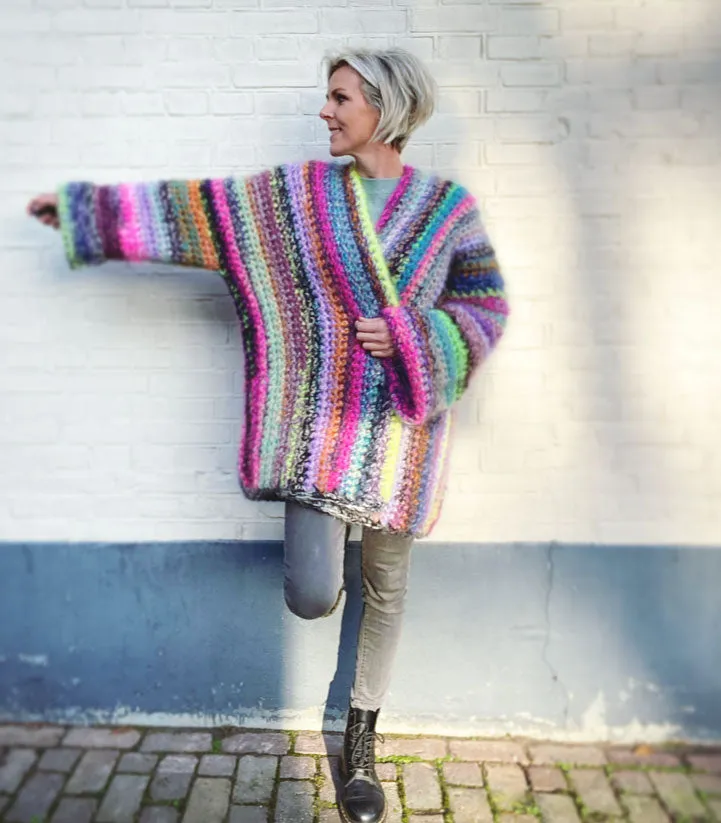 Crochet kit - Kimono Coat No.15 - beginner (ENG-NL)