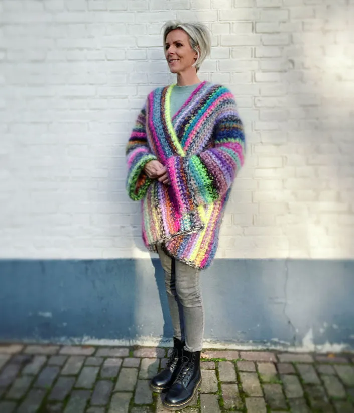 Crochet kit - Kimono Coat No.15 - beginner (ENG-NL)