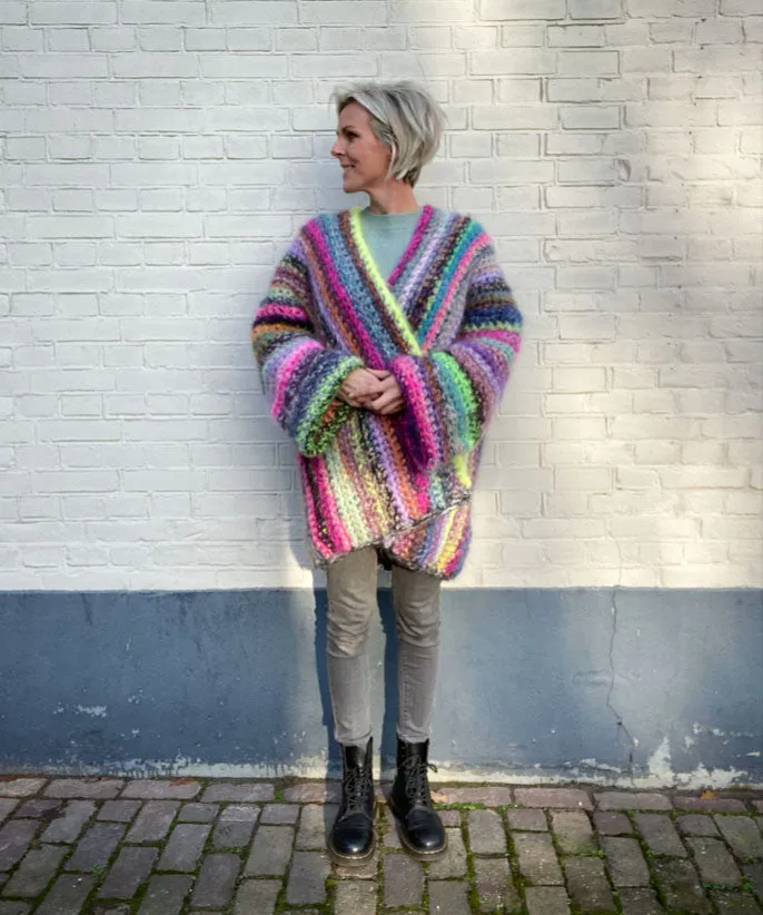 Crochet kit - Kimono Coat No.15 - beginner (ENG-NL)