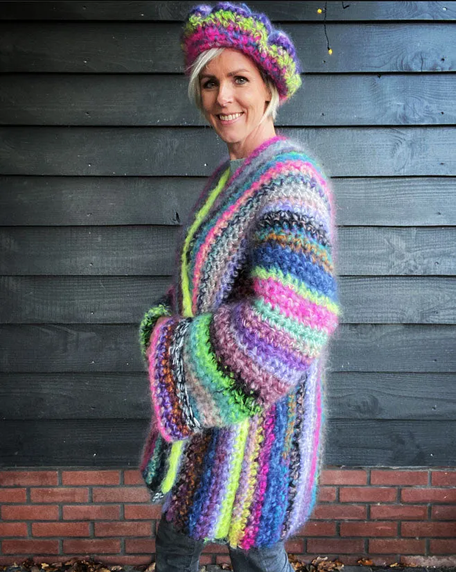 Crochet kit - Kimono Coat No.15 - beginner (ENG-NL)