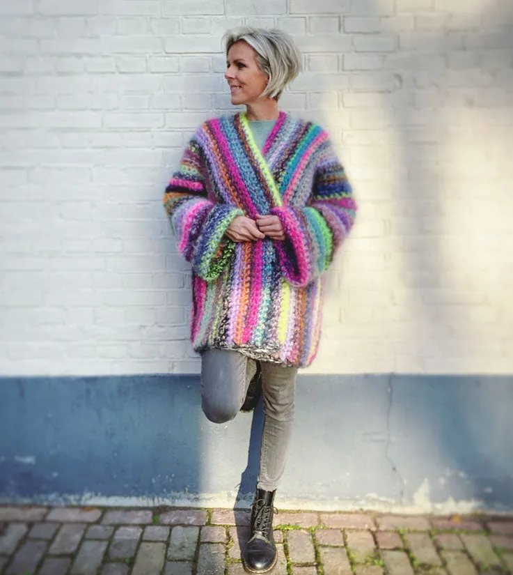 Crochet kit - Kimono Coat No.15 - beginner (ENG-NL)