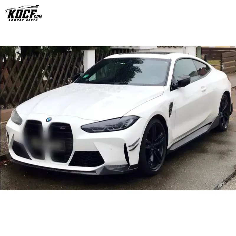 Customization 2020  G80 M3 G82 M4 MP style Carbon Fiber Side Skirts Rocker Panel For BMW G80 G82 NEW M3 M4 Nice fitment