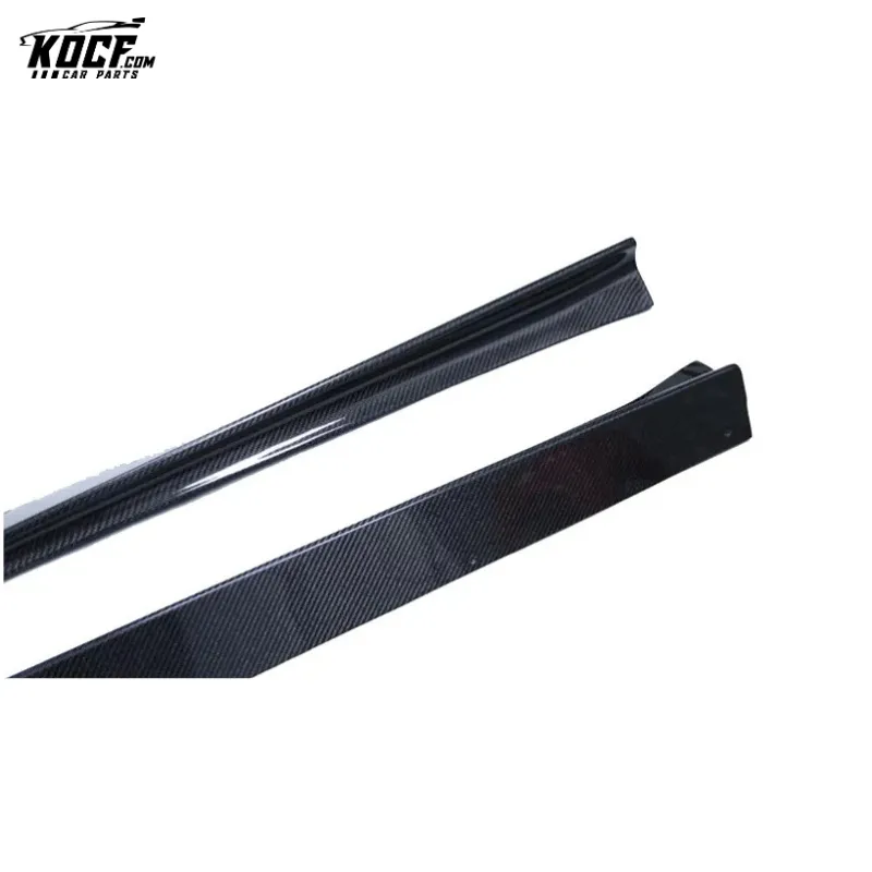 Customization 3DS style Carbon Fiber Side Skirts Spoiler For BMW 8 SERIES G15 G16 2019 UP