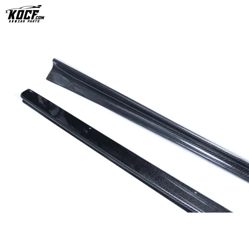 Customization 3DS style Carbon Fiber Side Skirts Spoiler For BMW 8 SERIES G15 G16 2019 UP