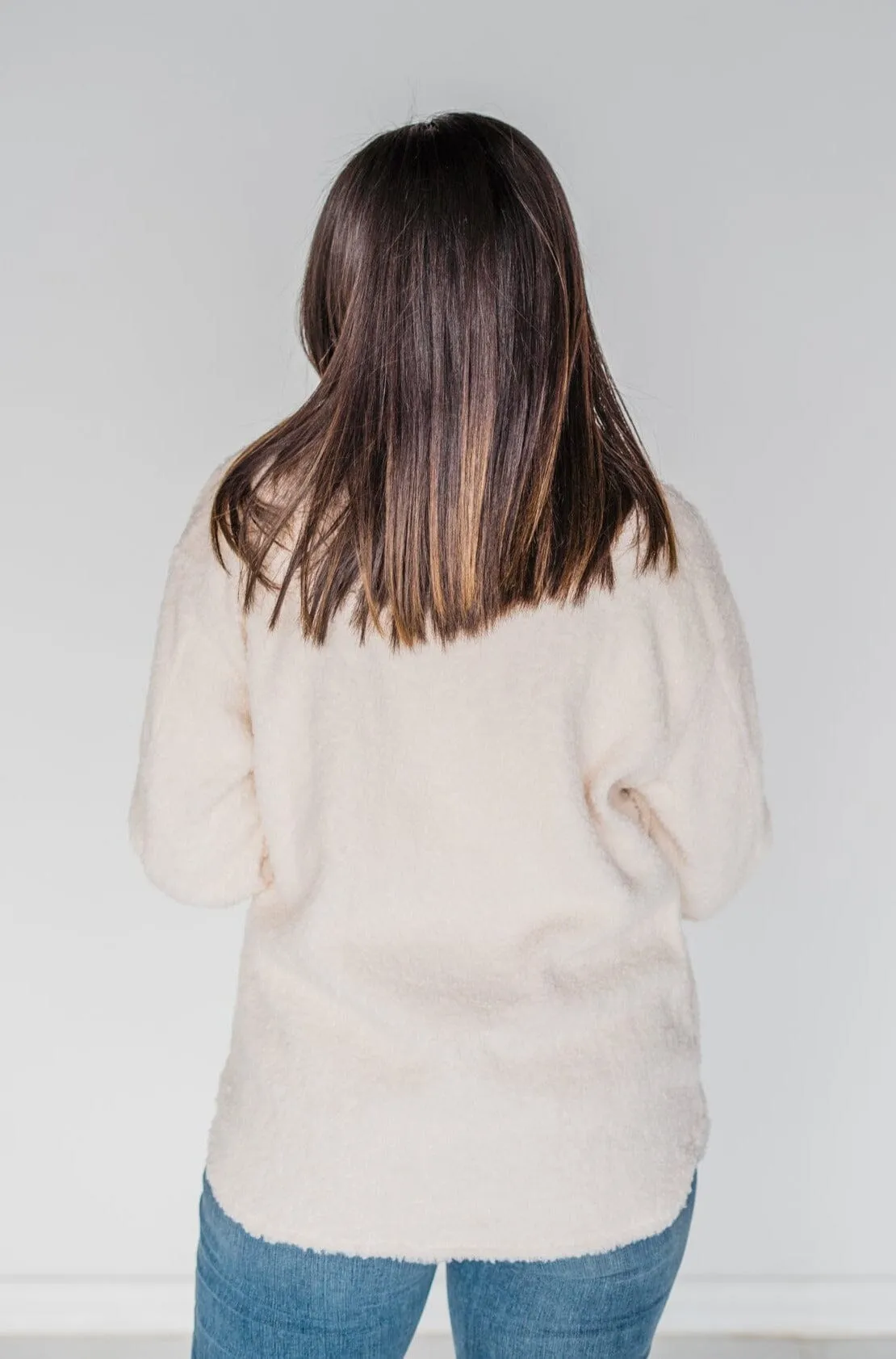 Easy Fuzz It Sherpa Jacket