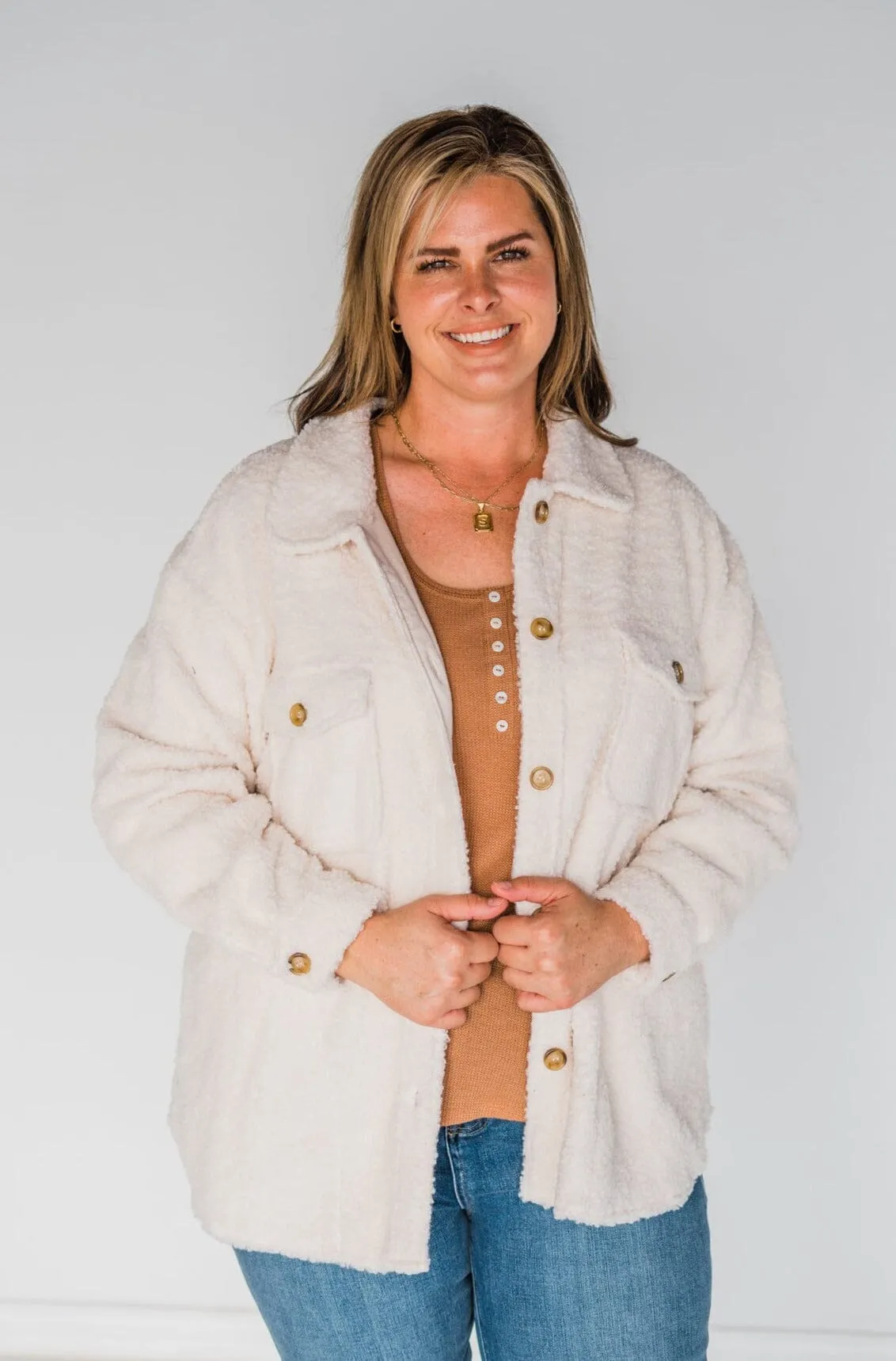 Easy Fuzz It Sherpa Jacket