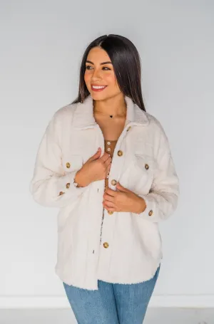 Easy Fuzz It Sherpa Jacket
