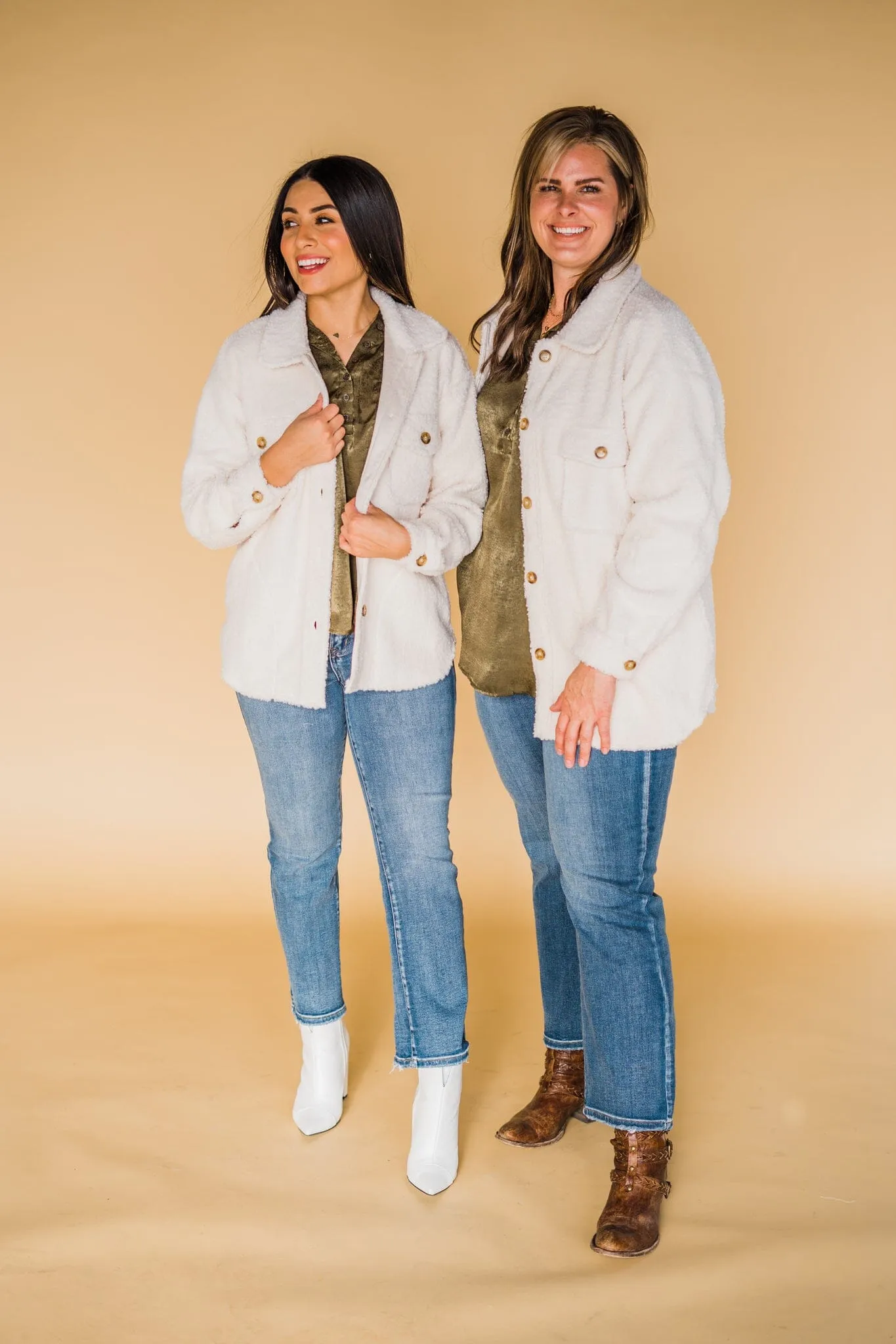 Easy Fuzz It Sherpa Jacket