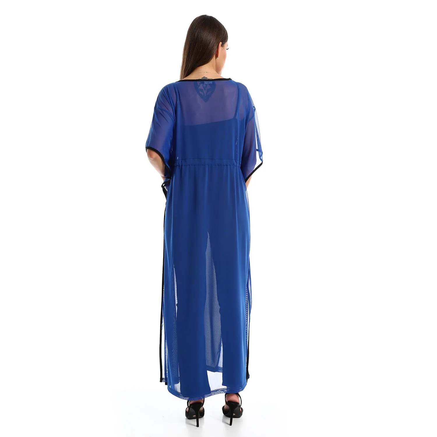 Elegant Bi-Tone Sheer Coverup - Kady