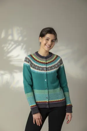 Eribe Alpine Long Cardigan in Tigerlilly