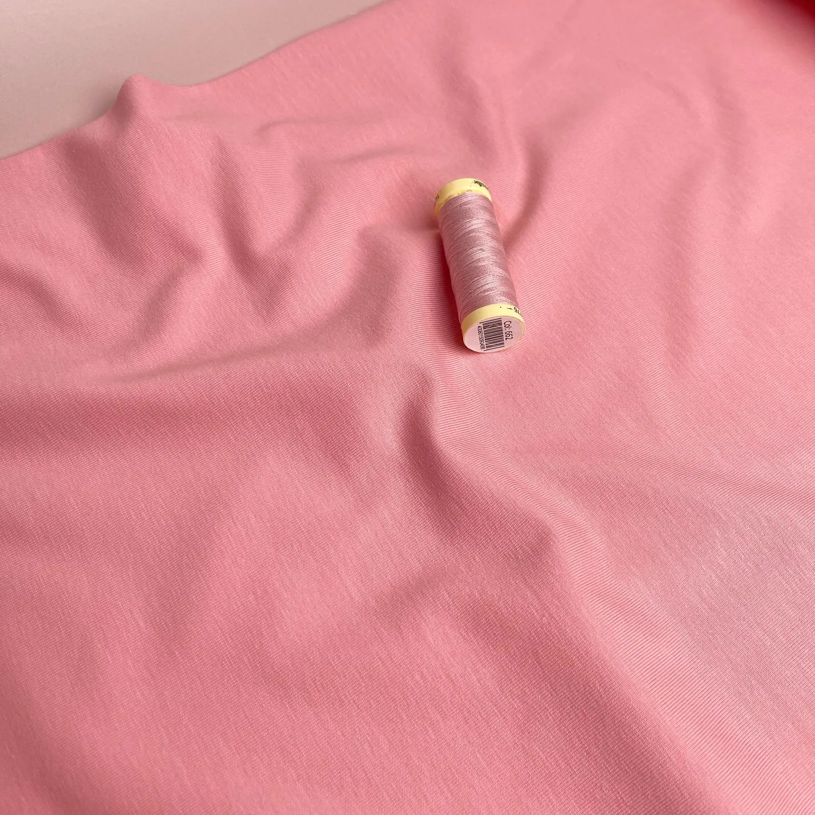 Essential Chic Pink Cotton Jersey Fabric