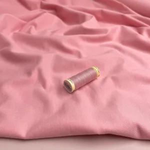 Essential Chic Pink Cotton Jersey Fabric
