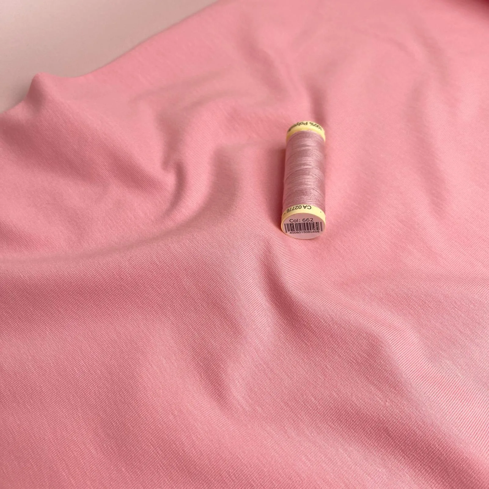 Essential Chic Pink Cotton Jersey Fabric