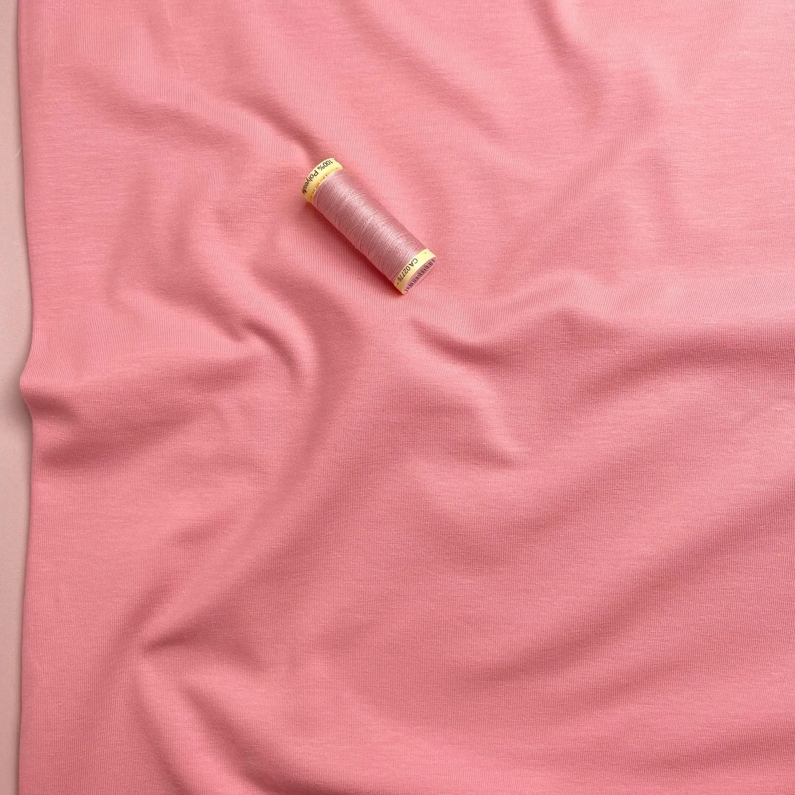 Essential Chic Pink Cotton Jersey Fabric